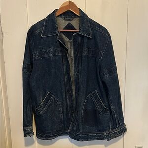 Vintage Dark Denim Jacket